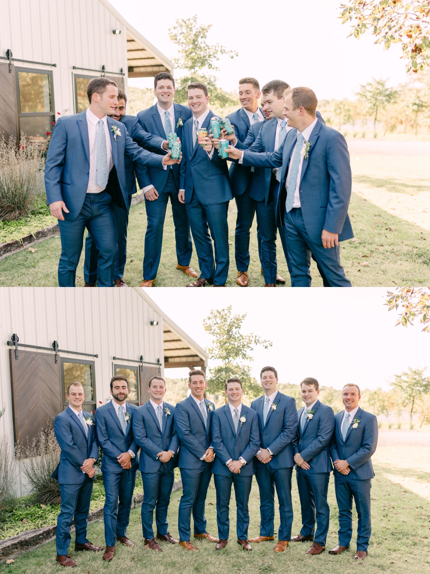 groomsmen for Dream Point Ranch wedding