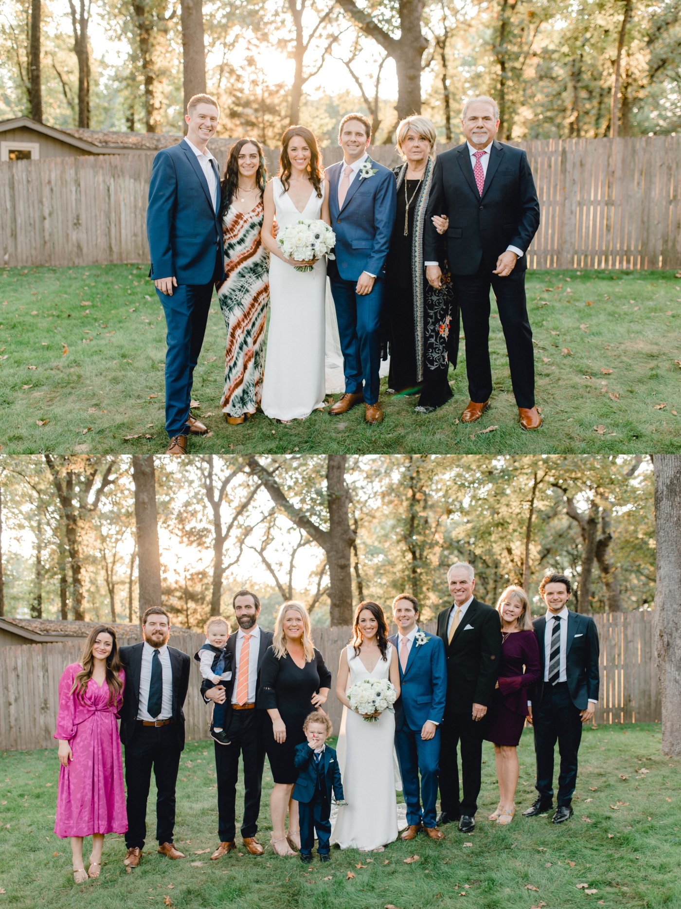 Intimate Tulsa Backyard Wedding