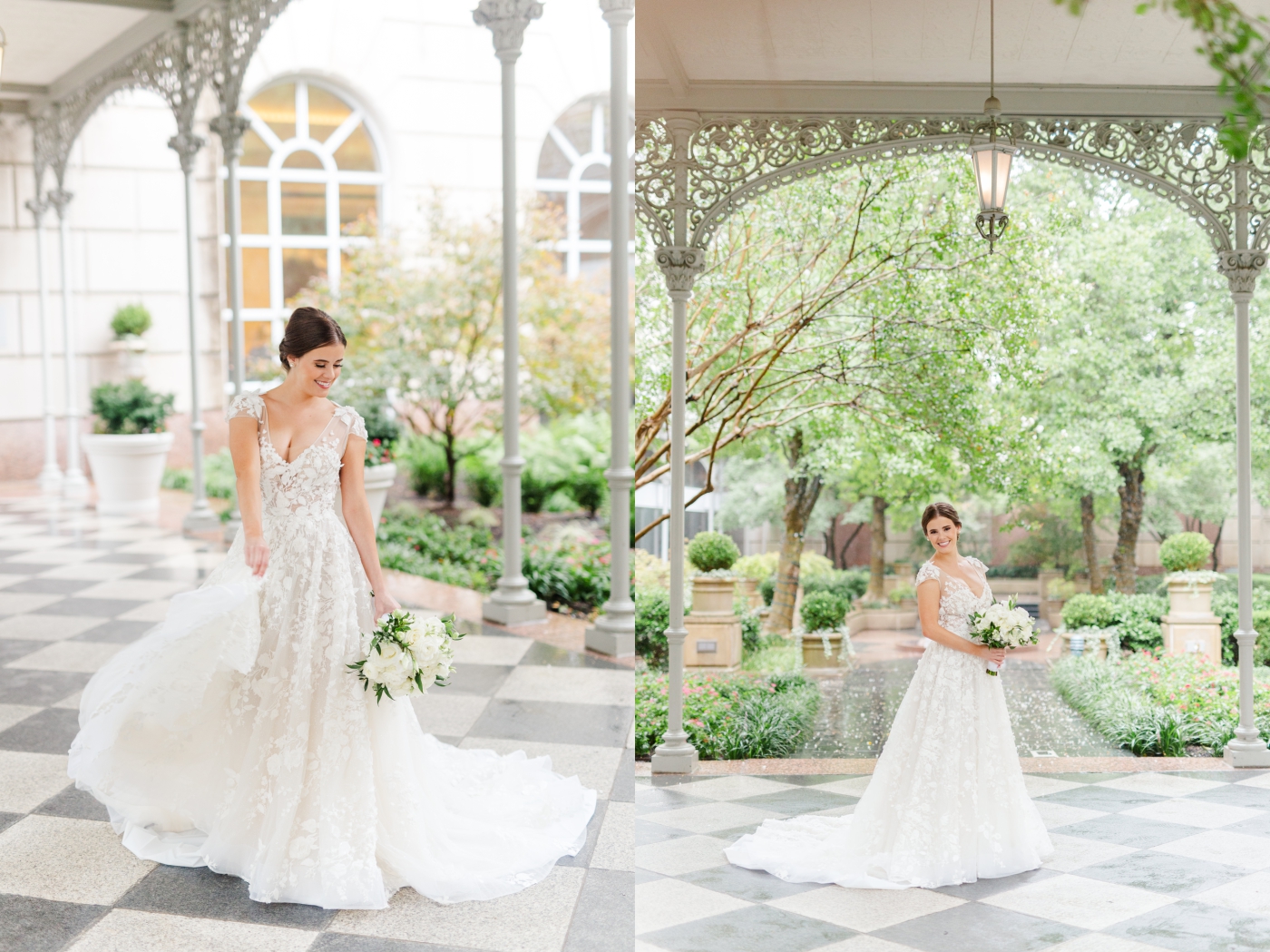 Bridal Session at Hotel Crescent Court