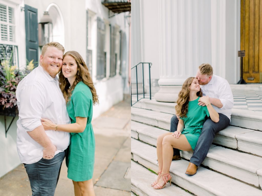 Couples session in Charleston