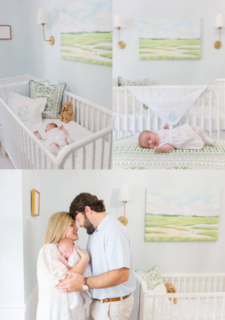 Newborn session in Savannah