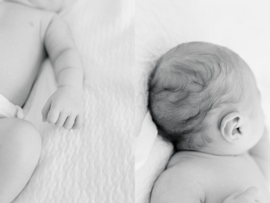 In-home newborn session