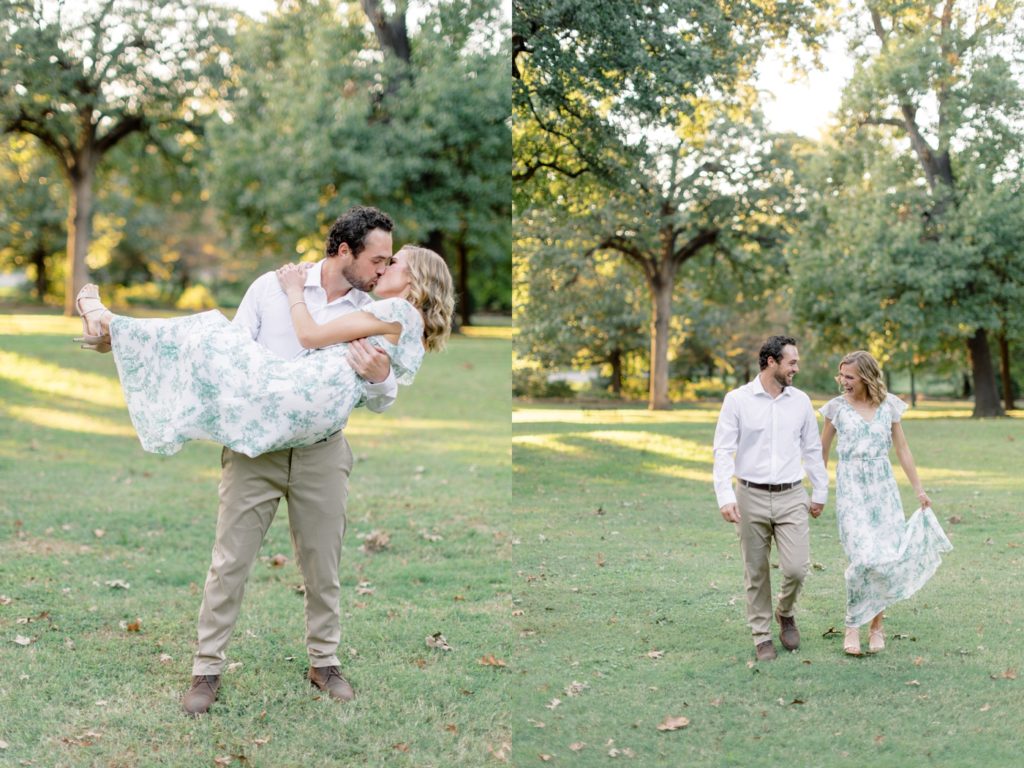 Engagement photos in Tulsa