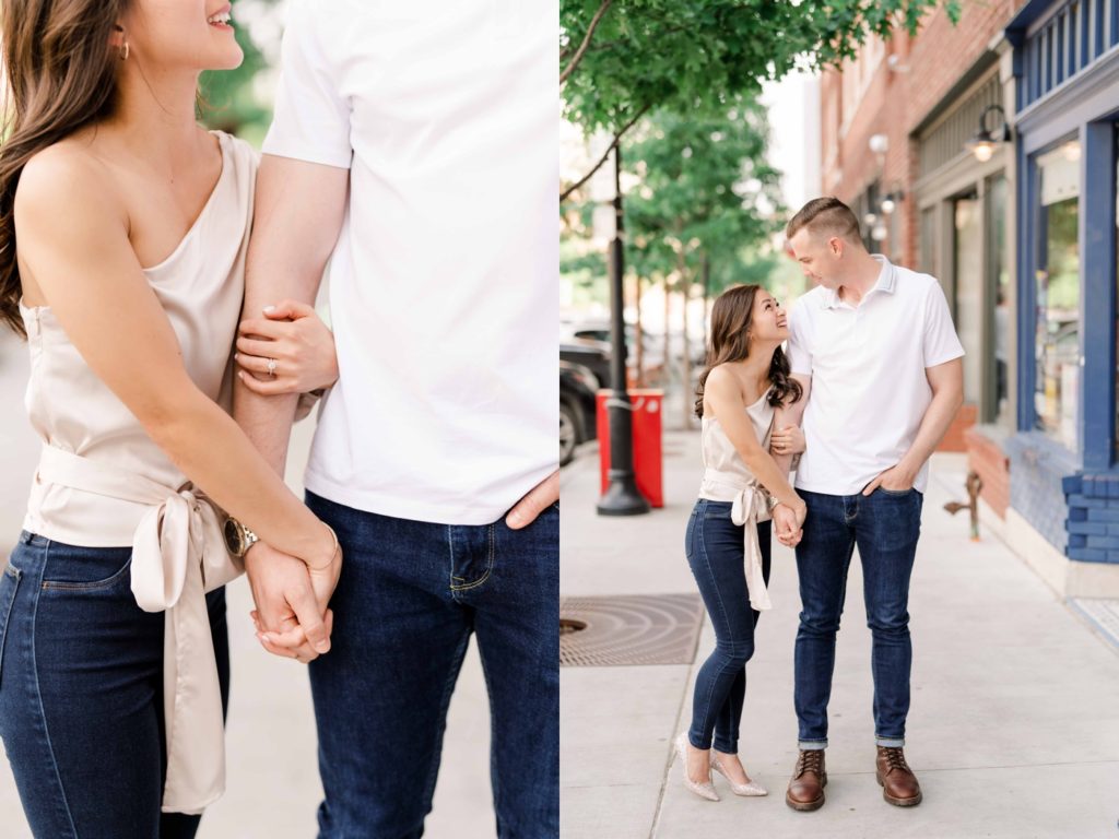 Engagement session by Holly Felts Photography
