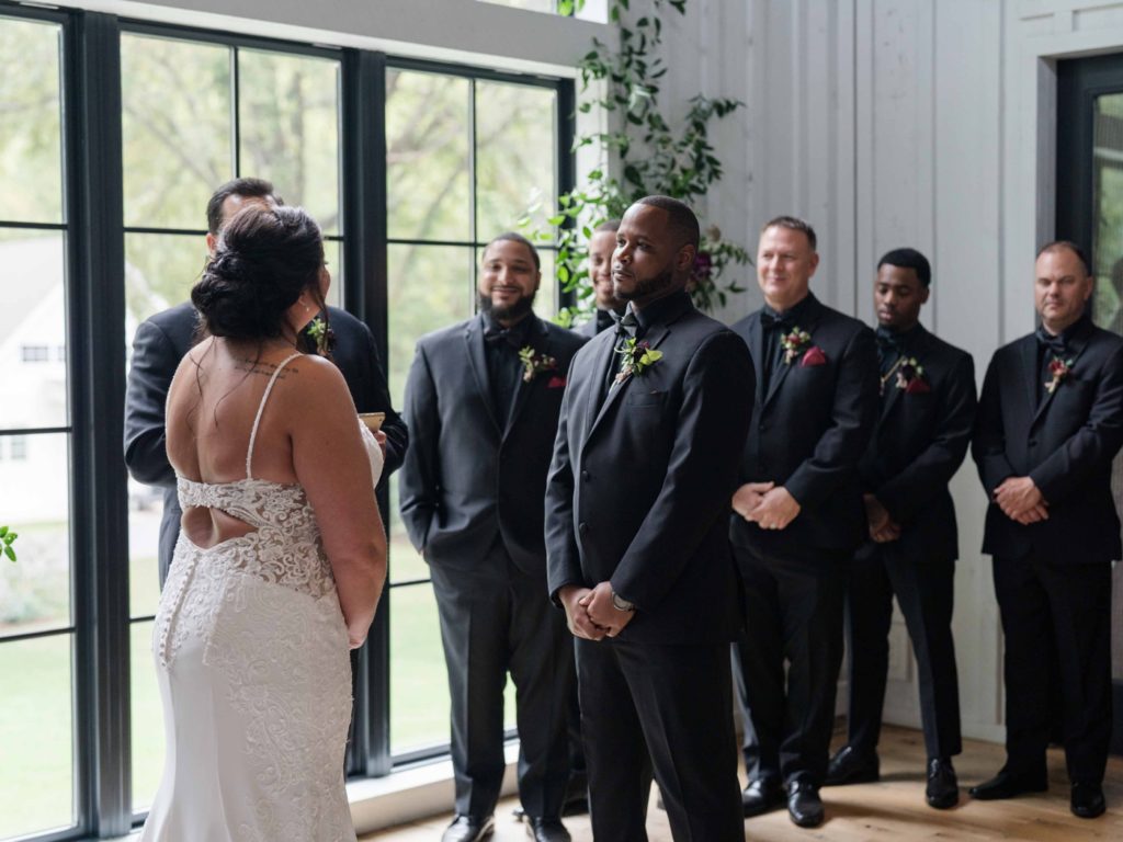 Wedding ceremony in Tulsa, Oklahoma