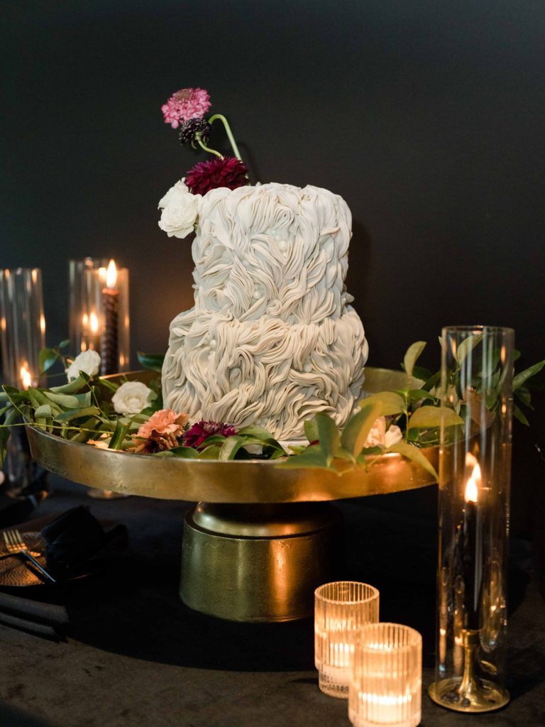 Wedding cake designed by Angela of Sweet Devotions