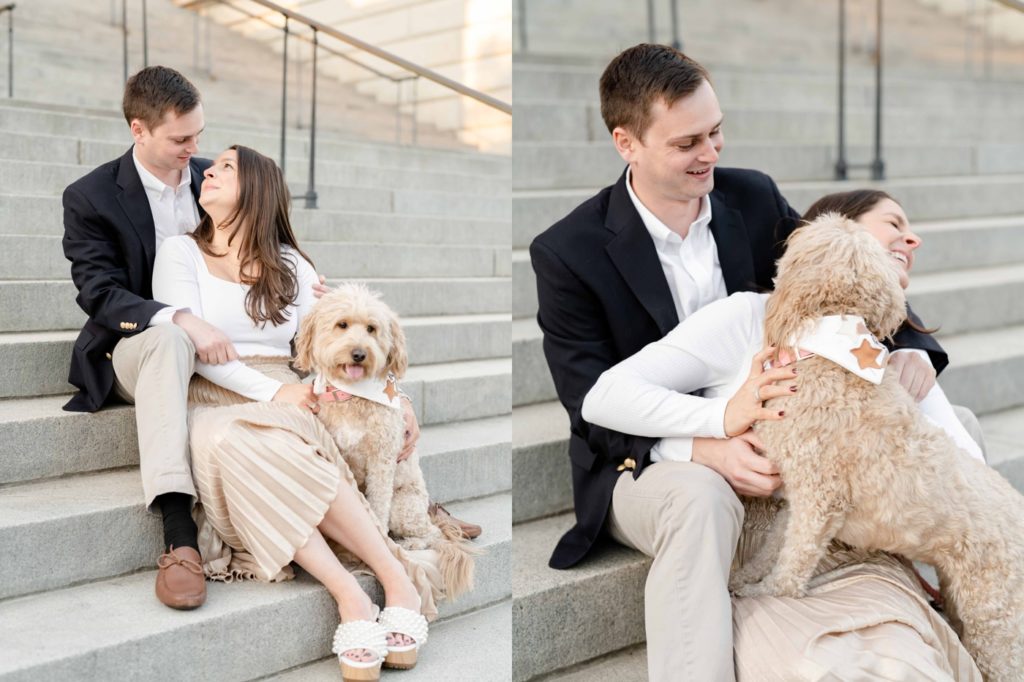 University of Columbia engagement photography by Holly Felts