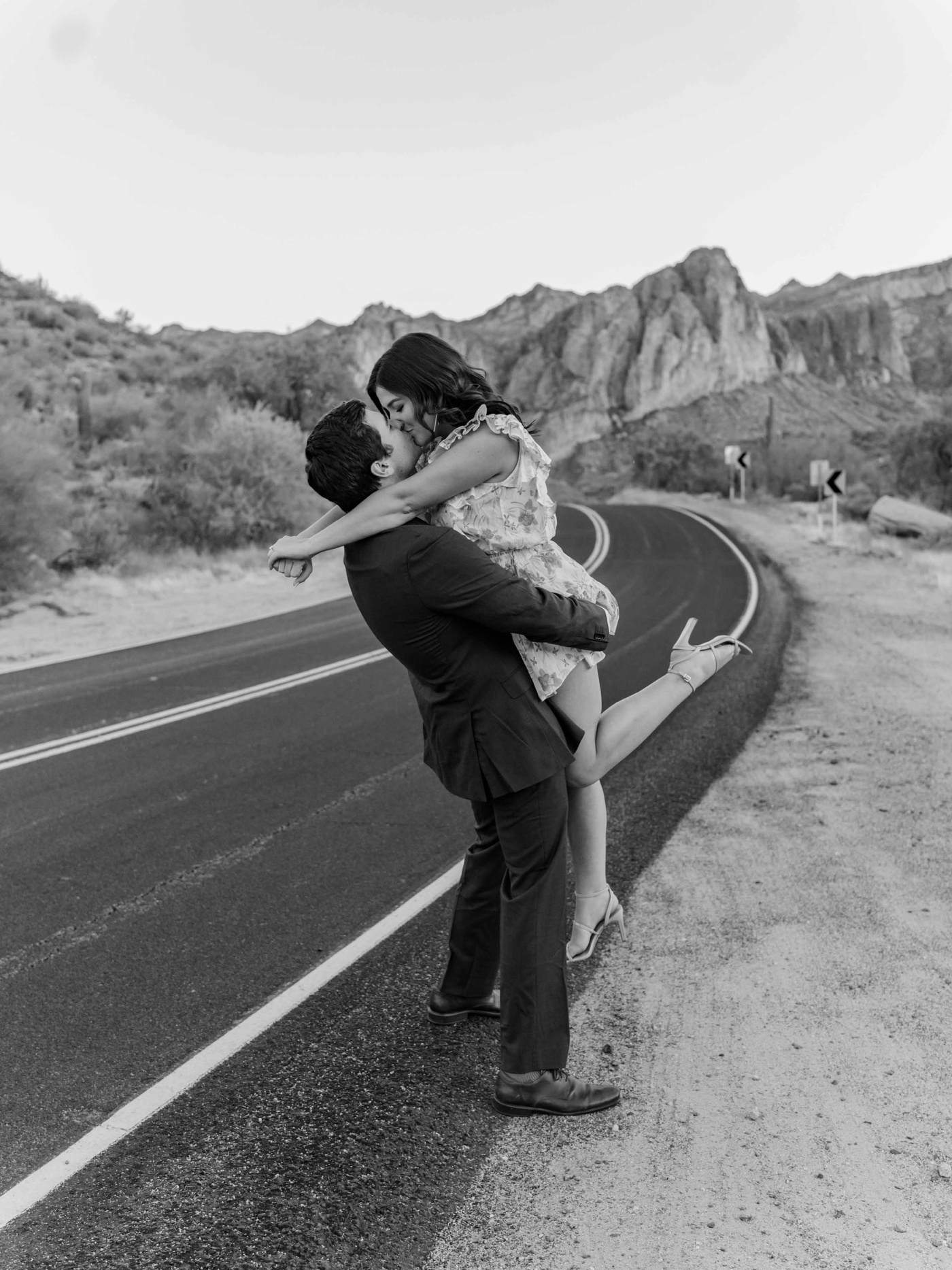 Desert engagement session in Scottsdale, AZ