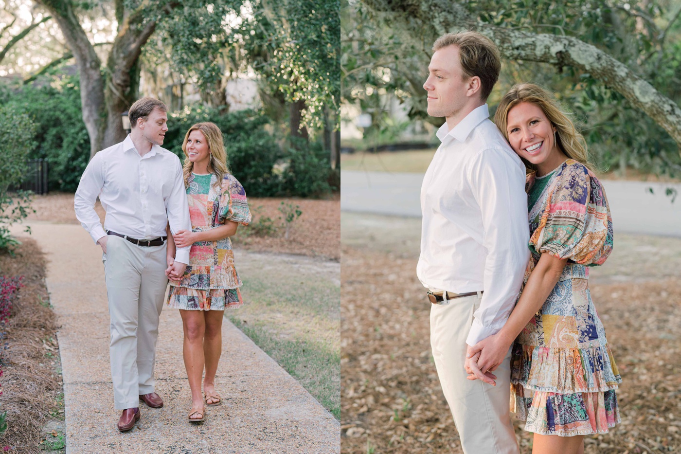 Engagement session at Colleton River Club