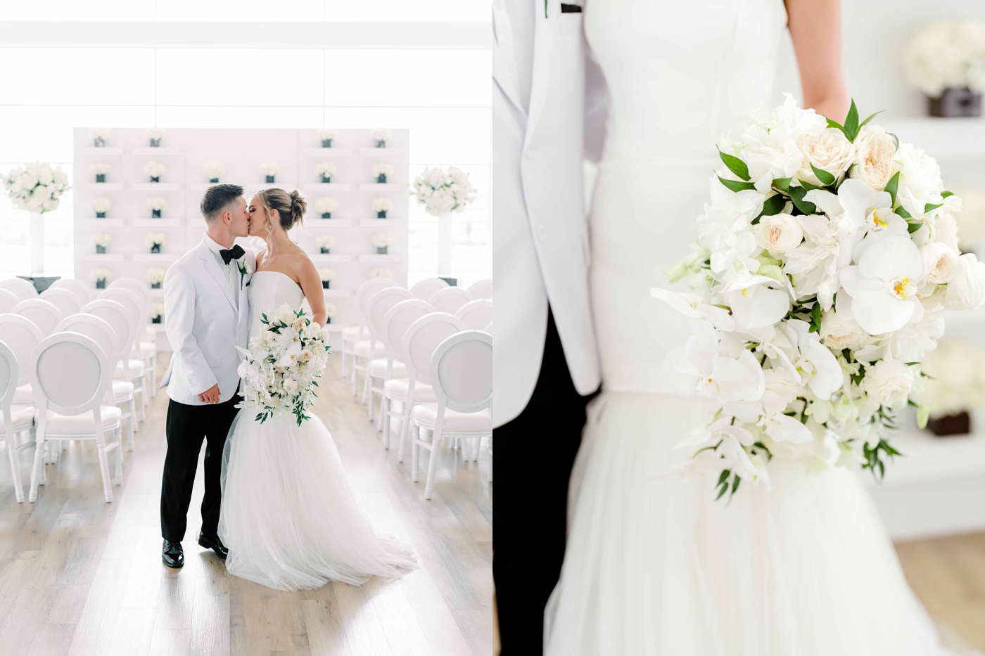 Black and white wedding inspiration