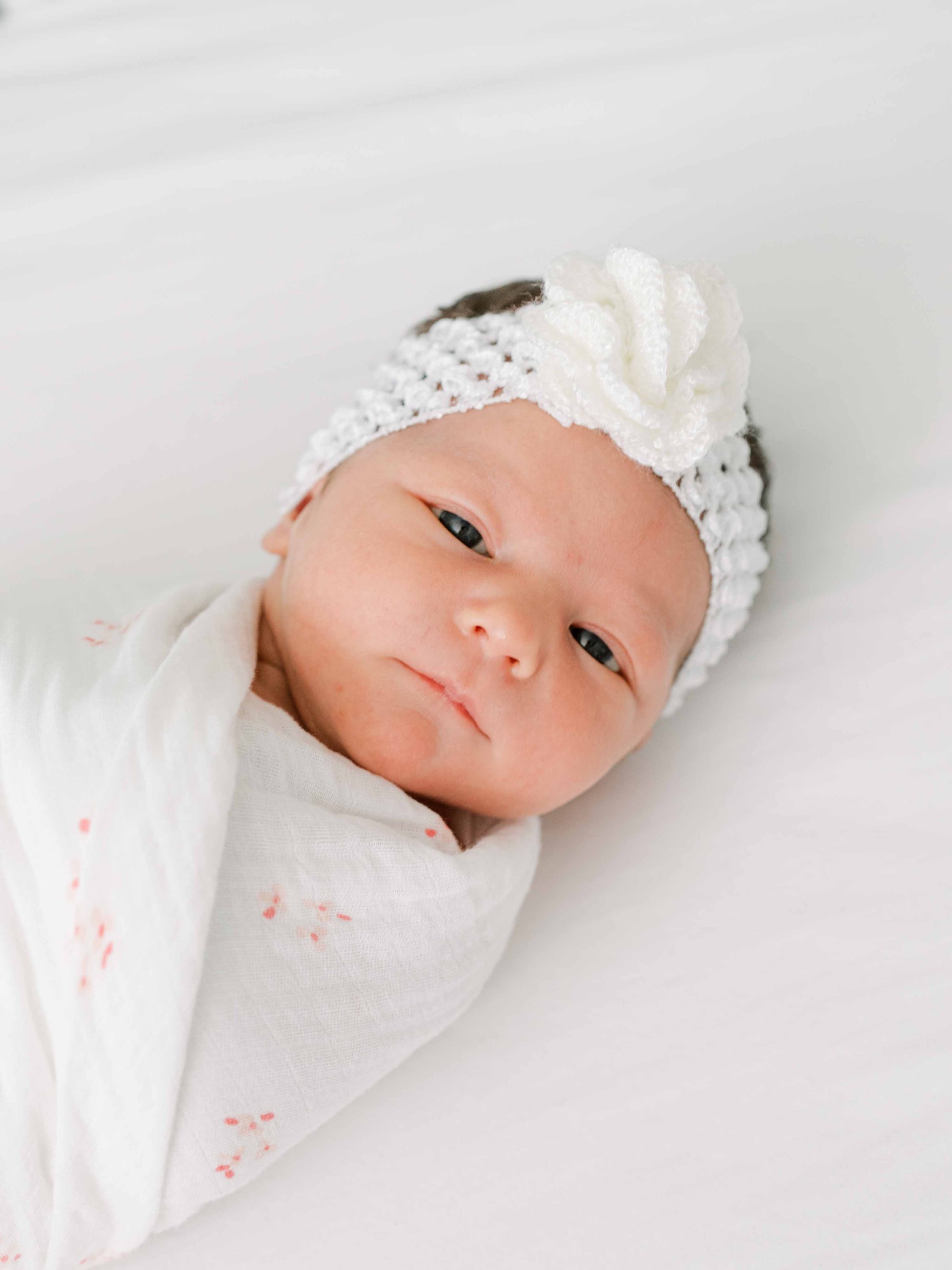 Baby girl newborn photoshoot