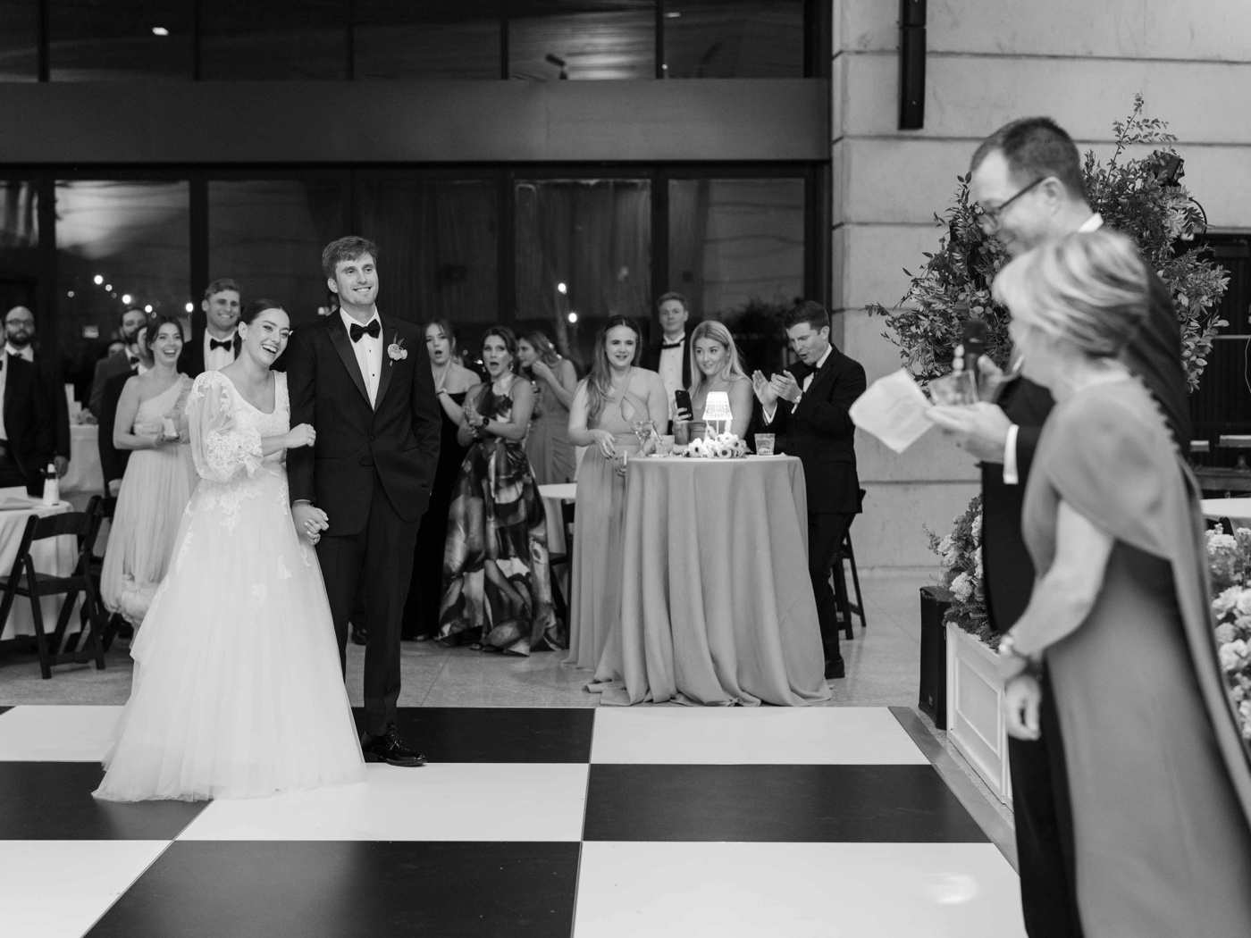Wedding reception at San Antonio Botanical Garden