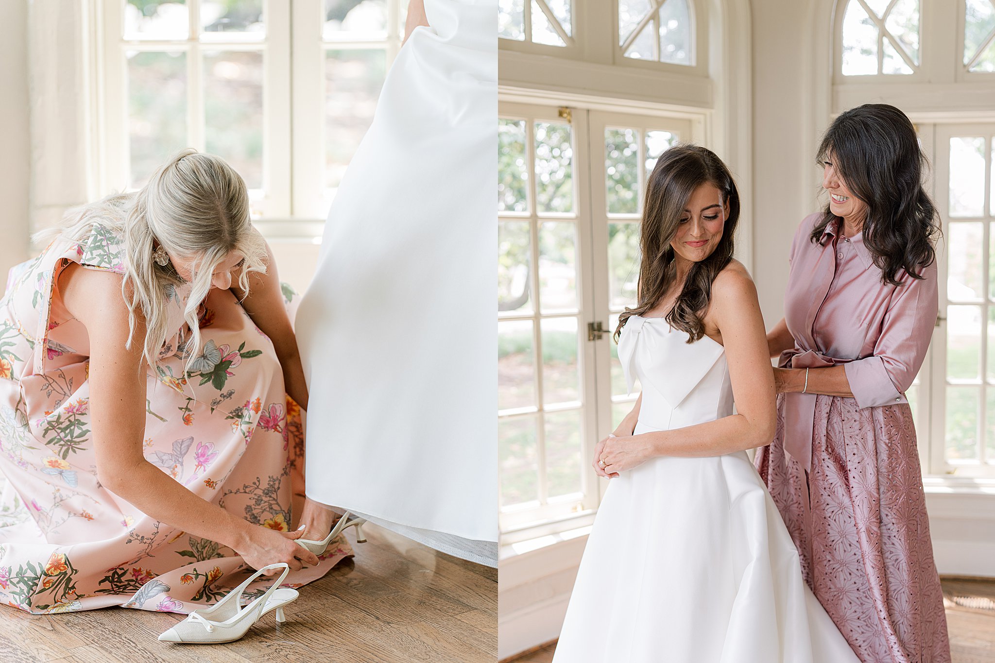 Tulsa wedding photography of a bride in her wedding dress