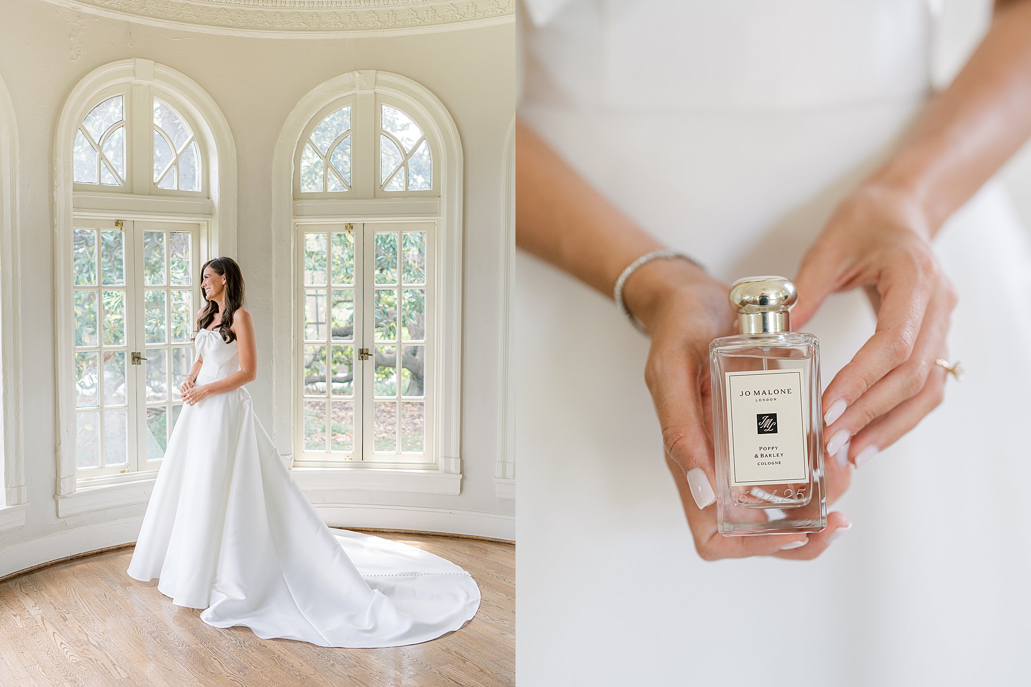 Tulsa wedding photography of a bride in her wedding dress