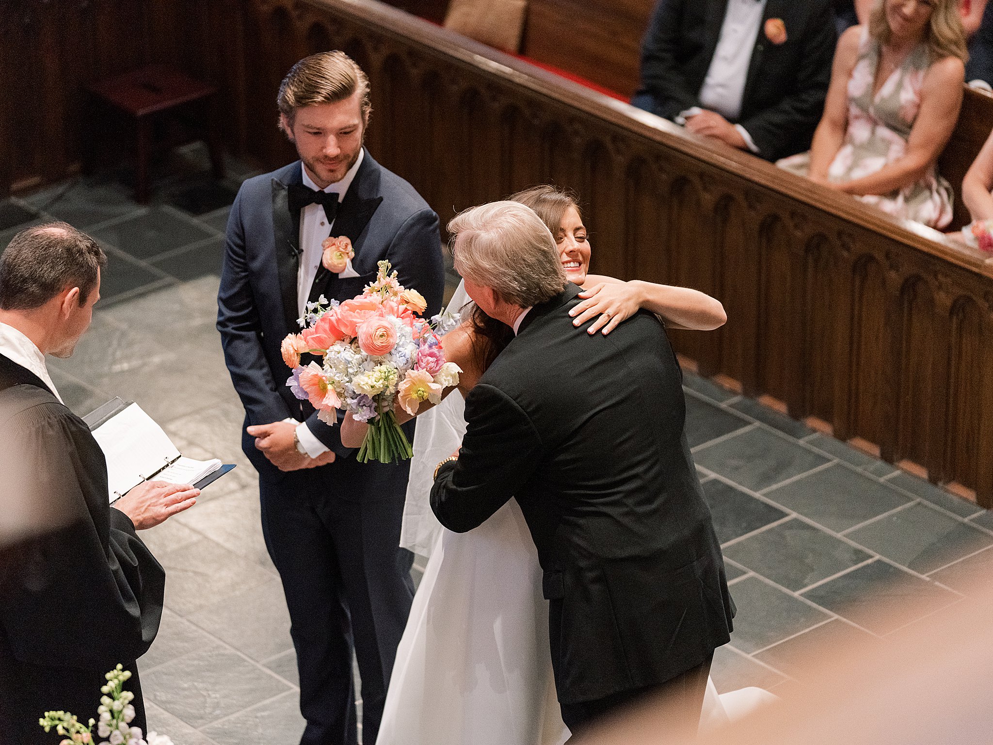 Tulsa wedding photography capturing Chapman and Libby’s wedding ceremony at First Presbyterian Church
