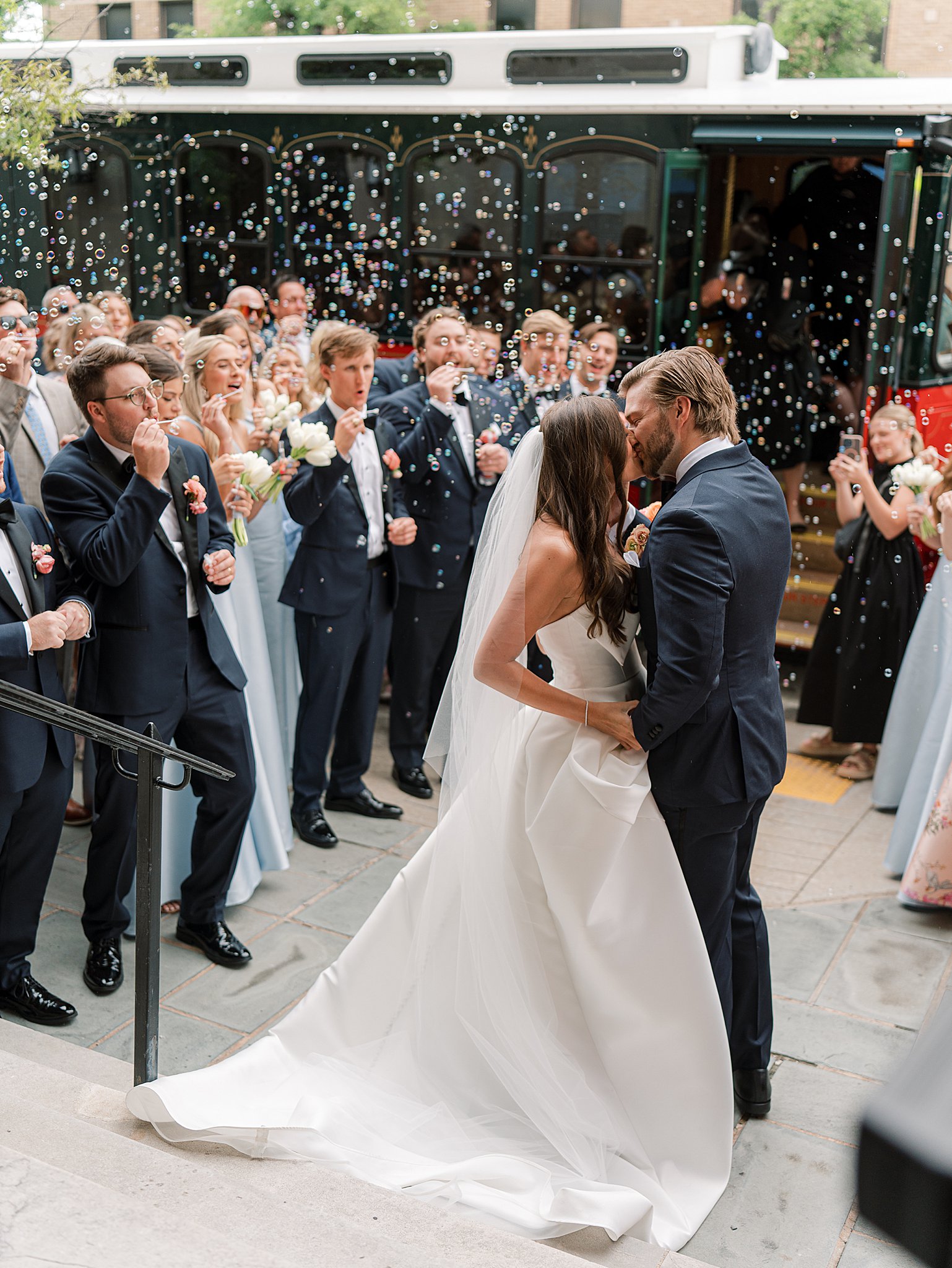 Tulsa wedding photography capturing Chapman and Libby’s wedding ceremony at First Presbyterian Church