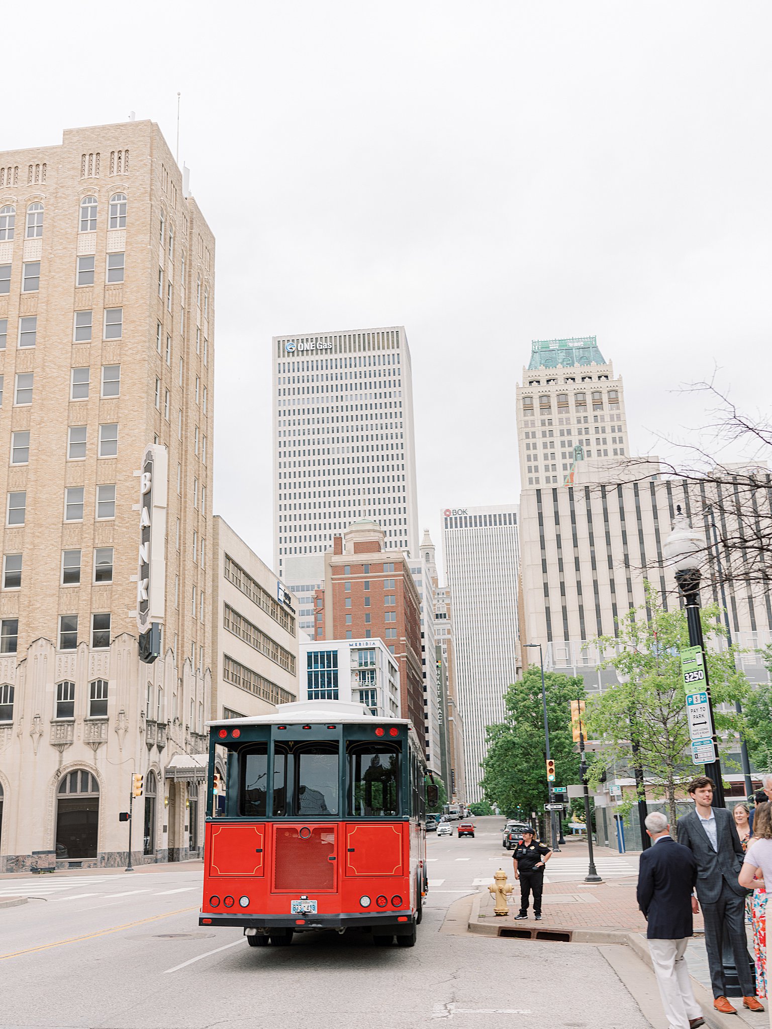 Tulsa wedding photography capturing Chapman and Libby’s wedding ceremony at First Presbyterian Church