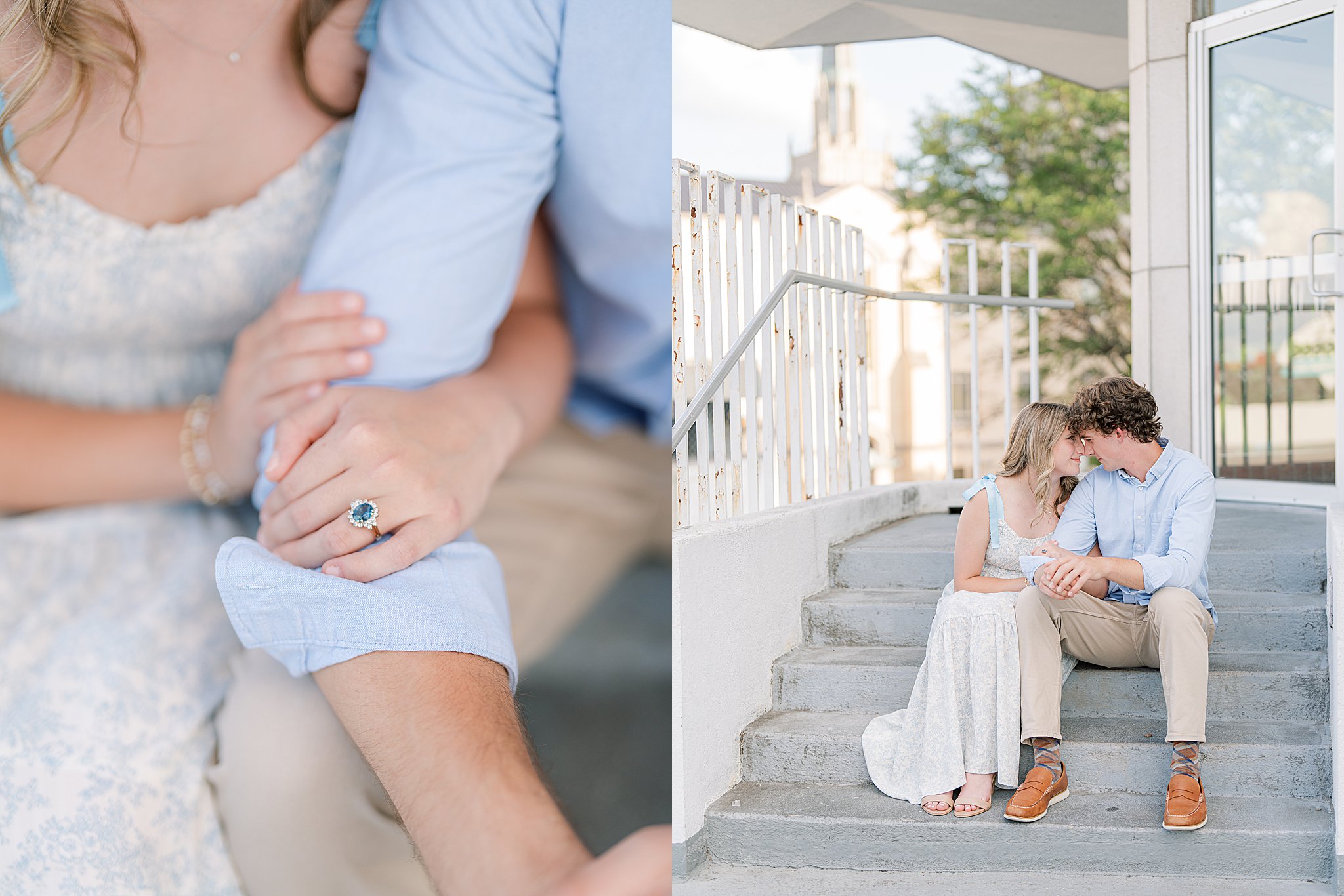 Romantic Tulsa Engagement Photos of Avery and Cole